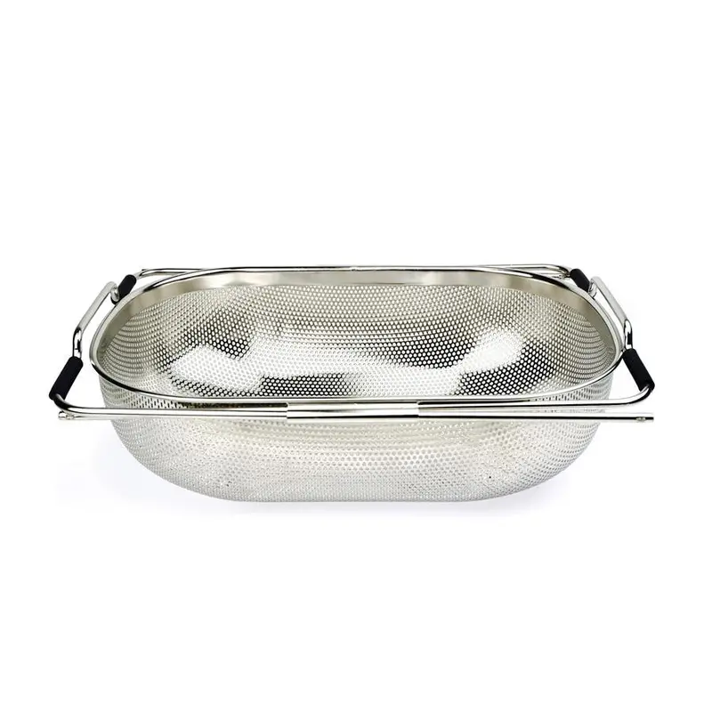 Precision Stainless Steel Pierced Drainer For Rinsing And Straining 1