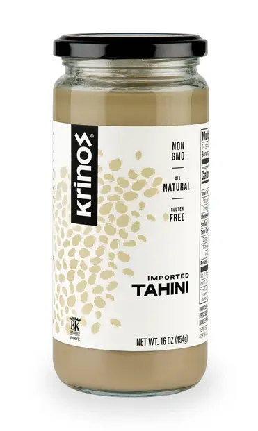 Premium Tahini Paste – 1 Lb (Krinos) 1