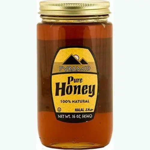Pyramid Pure Natural Honey, 16 Oz (454 G) Bottle 1