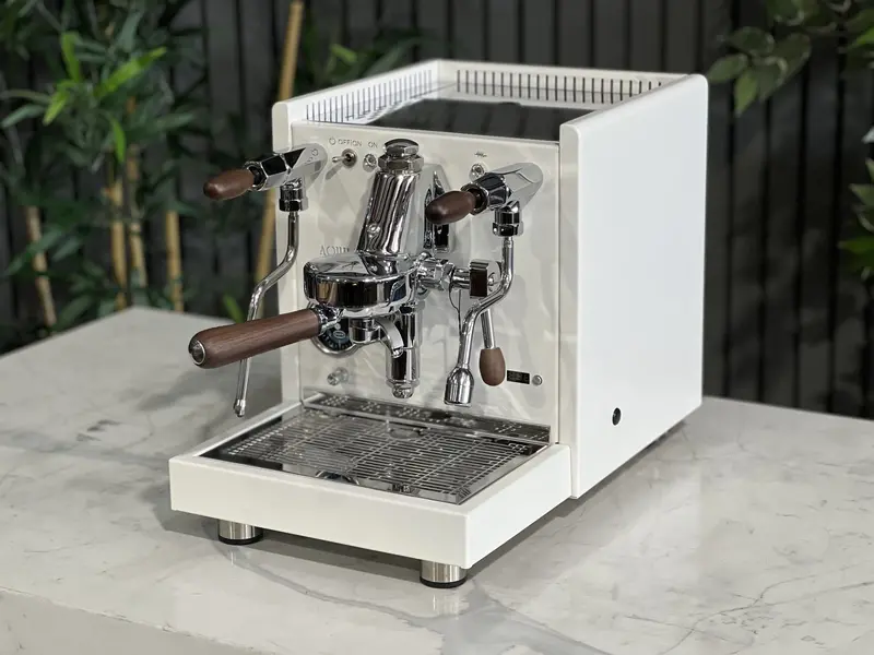 Quick Mill Aquila Plus White 1-Group Rotary Pid Espresso Machine – Brand New 1