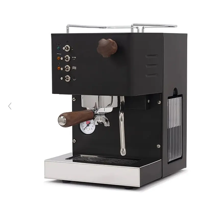 Quick Mill Pippa Tank Black & Timber 1-Group Espresso Machine – Brand New 1
