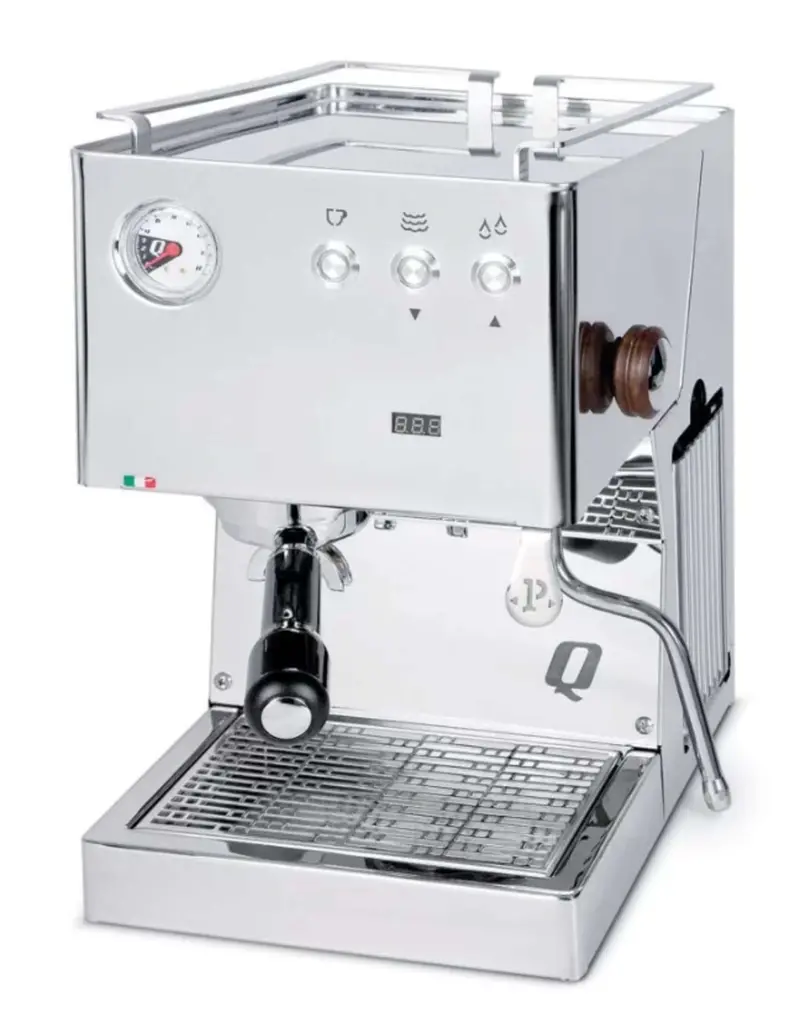 Quick Mill Pop Single-Group Espresso Machine – New Stainless Steel Design 1