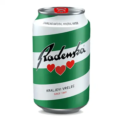Radenska Natural Mineral Water — 24-Pack Of 330 Ml Cans 1