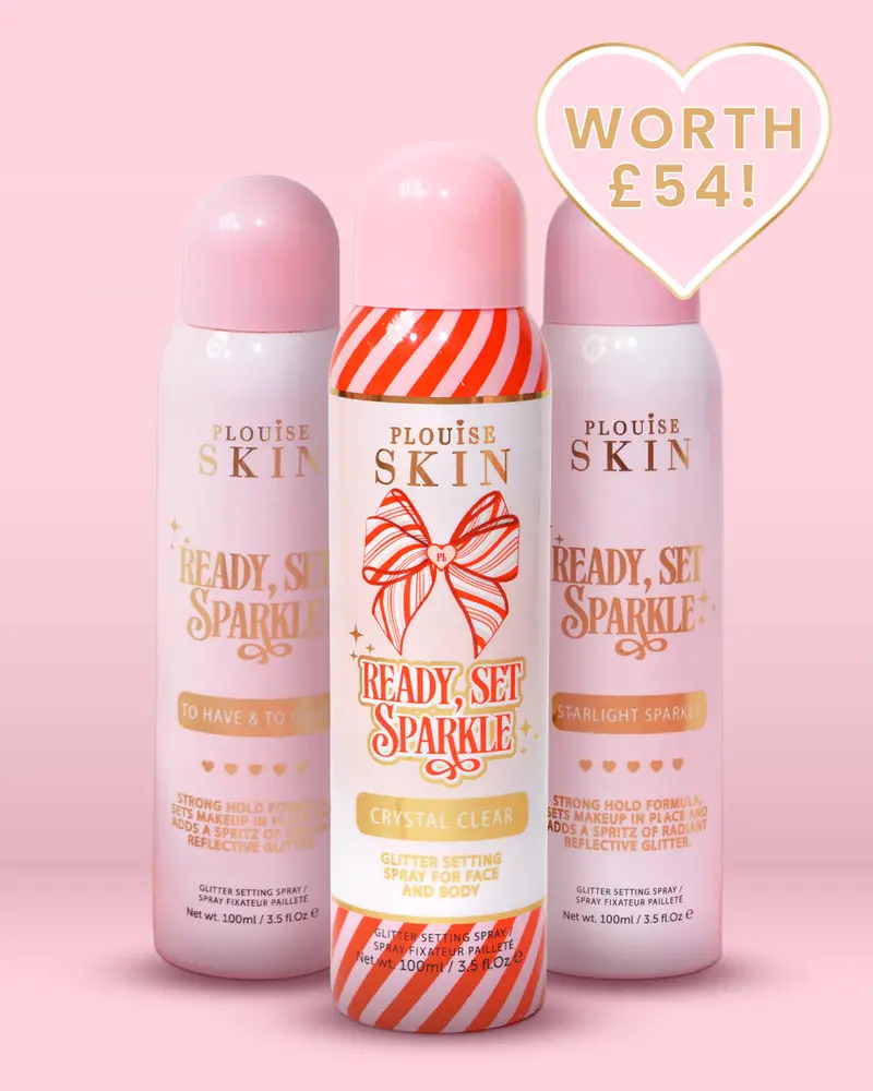 Ready Set Sparkle Glitter Setting Spray Collection 1