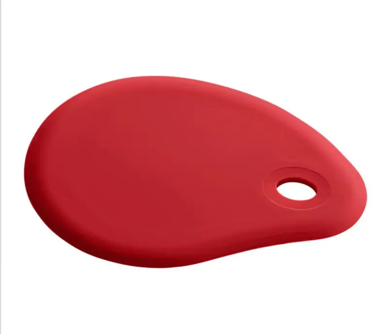 Red Silicone Bowl Scraper – Flexible & Heat-Resistant 1