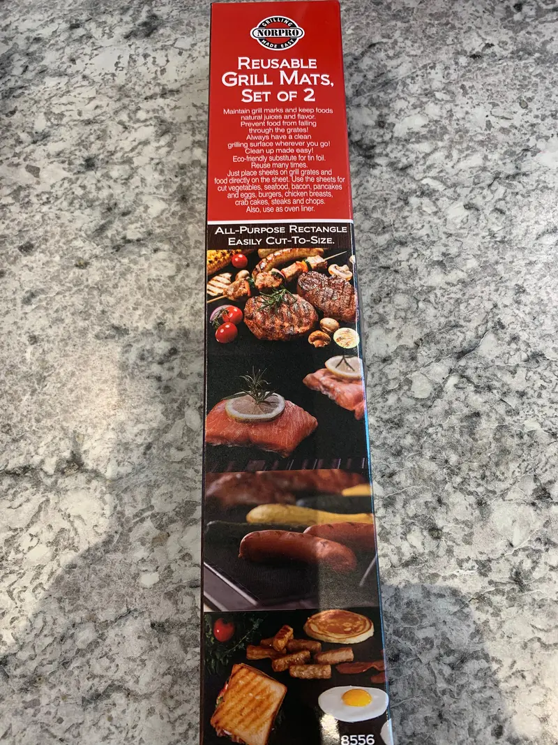Reusable Grill Mat Set – Two-Piece Non-Stick Ptfe-Coated Bbq Liners For Easy Cleanup 1