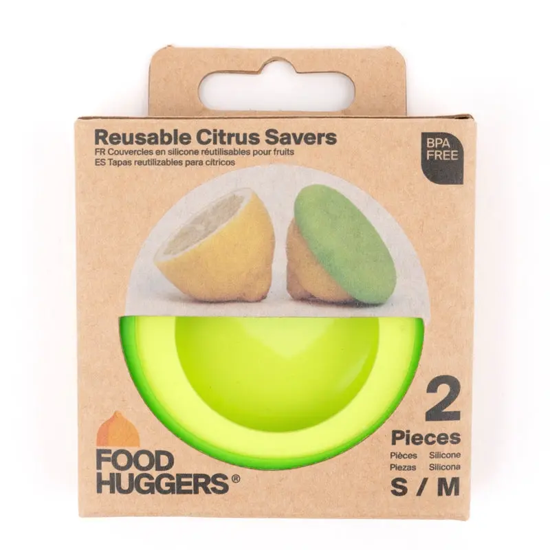 Reusable Silicone Citrus Savers – Seal Halves & Preserve Freshness 1