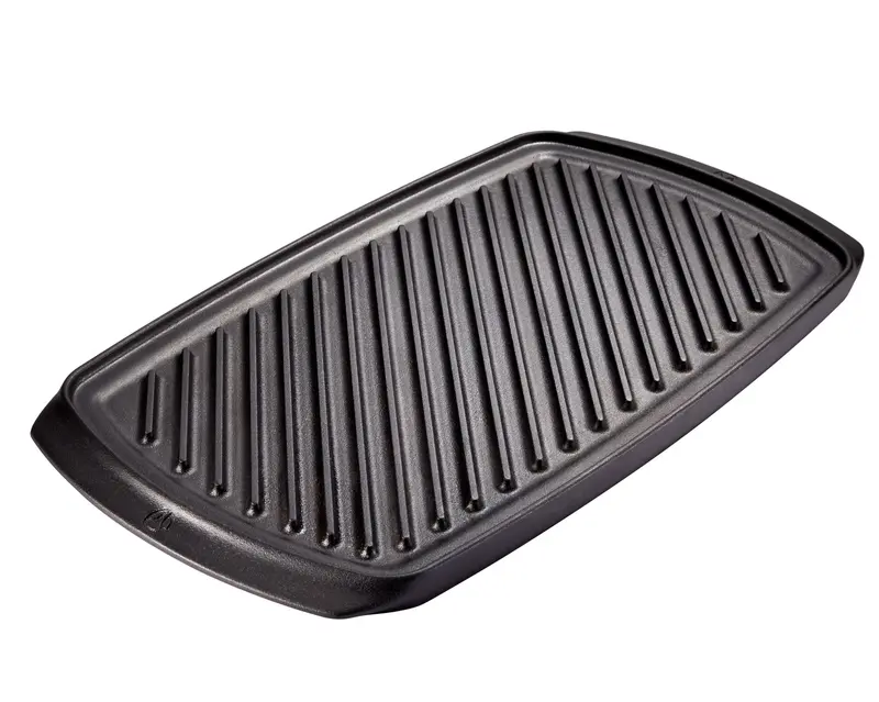 Reversible Cast Iron Grill & Griddle – Dual-Surface Pre-Seasoned Cookware 1