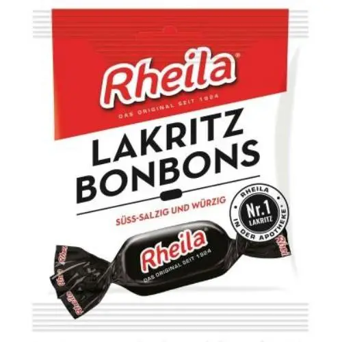 Rheila Licorice Hard Candies – Authentic Lakritz Flavor, 50 G 1