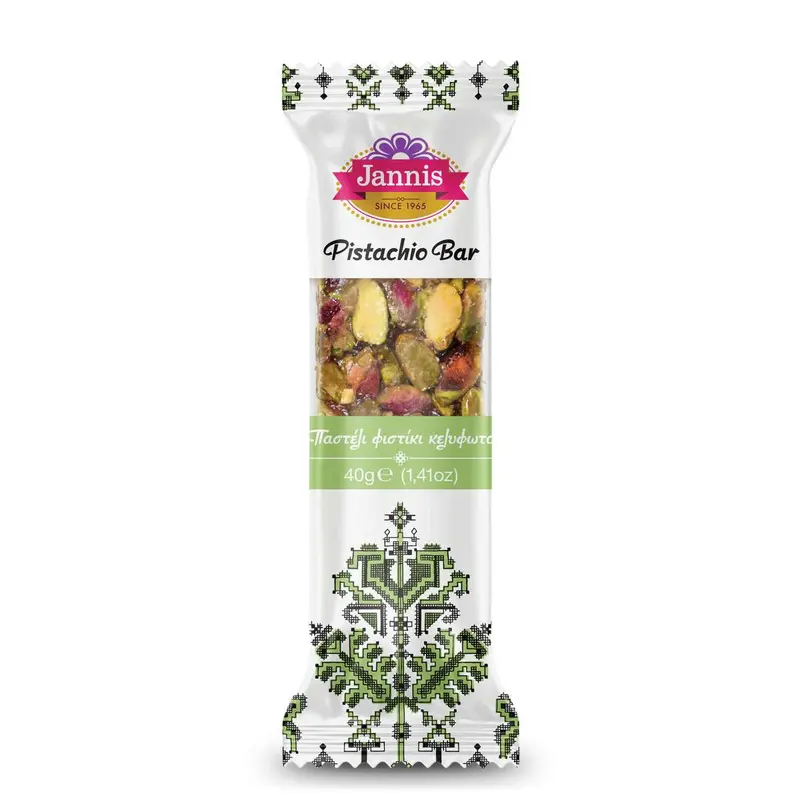 Roasted Pistachio Crunch Bar (Jannis) – 40 G 1