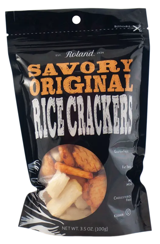 Roland Original Rice Crackers – 100G (3.5 Oz) 1