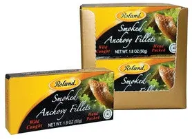 Roland Smoked Anchovy Fillets – 1.8 Oz (50G) 1