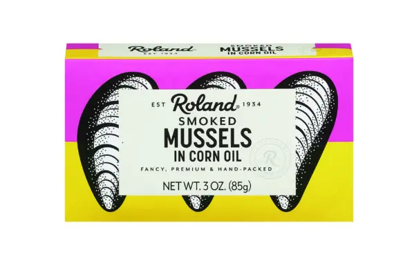 Roland Smoked Mussels – 3 Oz (85G) 1