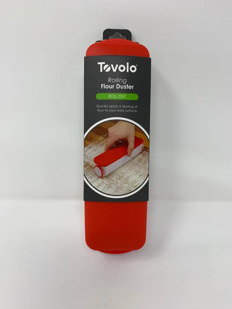 Rolling Pin Flour Duster With Adjustable Dispenser For Even Dusting 1