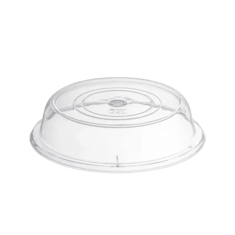 Round Clear Plate Cover – Protective Dome Lid For Serving 1