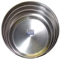 Round Stainless Steel Baking Pan – 13" Diameter × 2" Deep 1