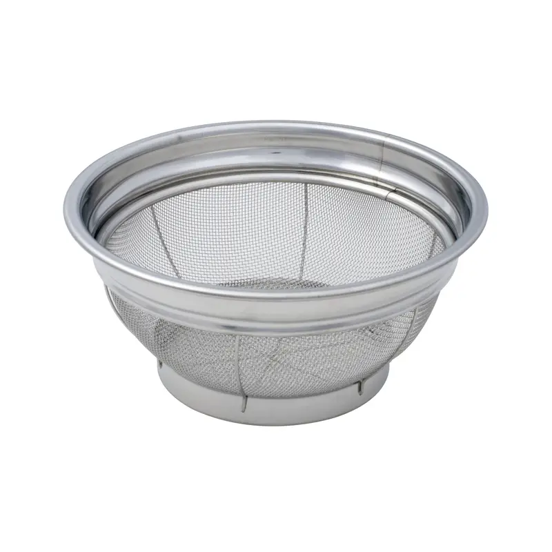 Round Stainless Steel Colander – Versatile Kitchen Strainer Basket 1