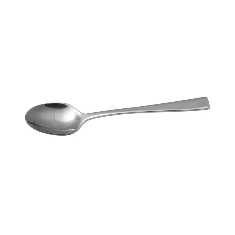 Royal Steel 18/10 Stainless Steel Espresso Or Mocha Spoon – Petite, Curved Bowl 1