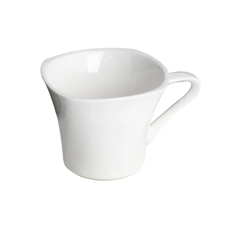 Royal White Bone China Arch-Designed Tea Or Coffee Cup 1