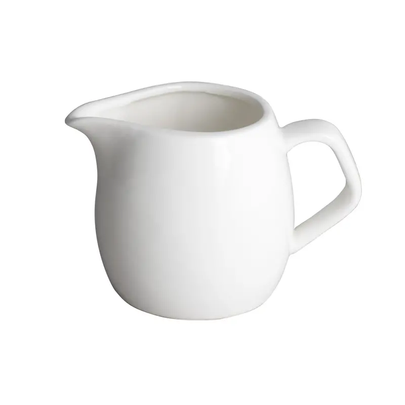 Royal White Creamer Pitcher With Spout – Classic Bone China 1