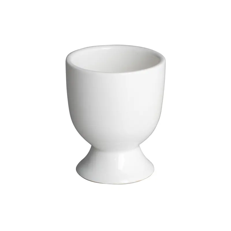 Royal White Egg Cup With Integrated Stand – 51 × 62 Mm 1