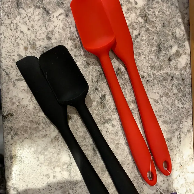 Rsvp Essentials 8-Inch Silicone-Tipped Spatula Set 1
