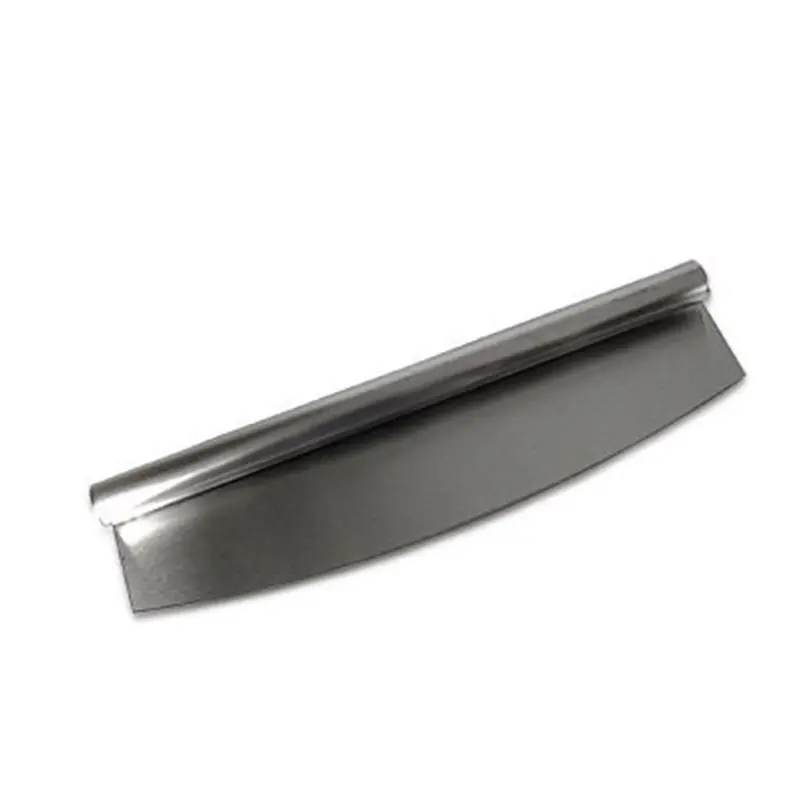 Rsvp Pizza Cutter – Heavy-Duty Stainless Steel Rocker Wheel For Clean Slices 1
