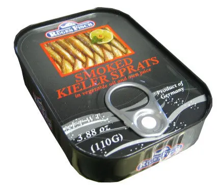 Rügenfisch Smoked Kieler Sprats – 110G (3.88 Oz) 1