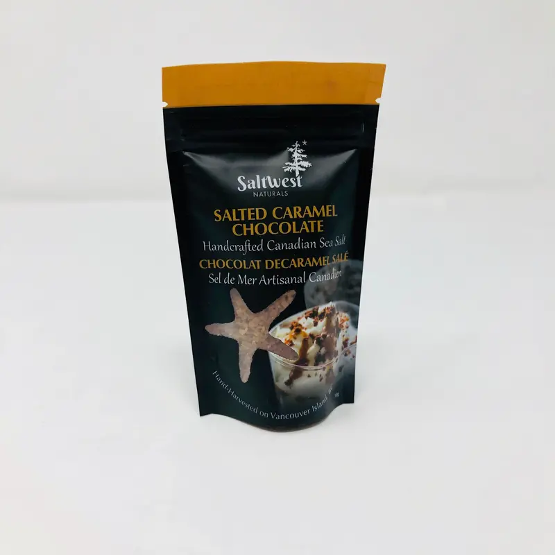 Saltwest Salted Caramel Chocolate Finishing Salt 1