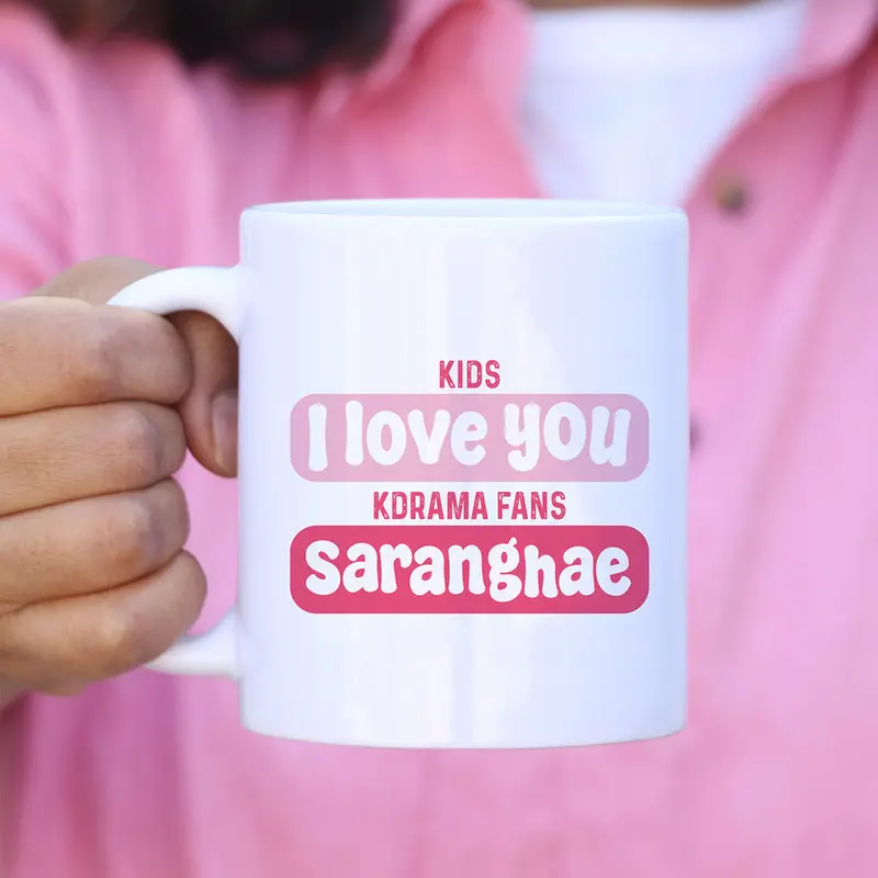 Saranghae Korean-Inspired Coffee Mug 1