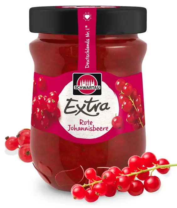 Schwartau Red Currant Preserves, 12 Oz (340G) 1