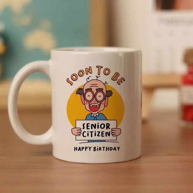 Senior Birthday Commemorative Mug 1