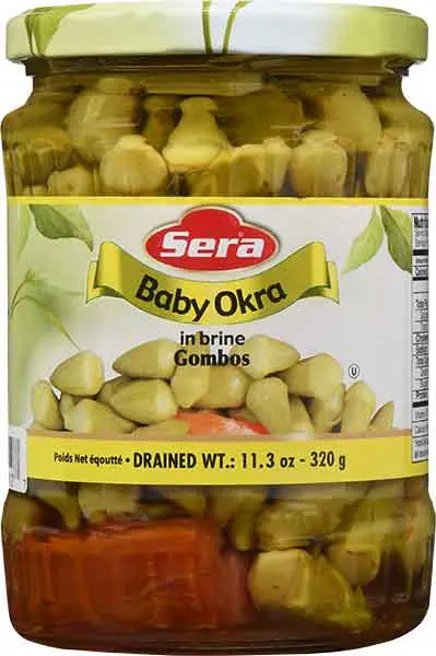 Sera Okra In Light Brine – 550G (19.4 Oz), Drained Weight 320G 1