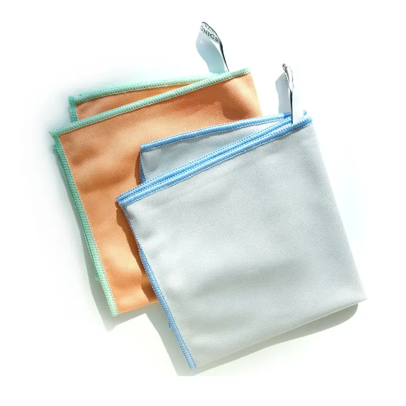 Set Of 2 Premium Glass-Cleaning Microfiber Cloths 1