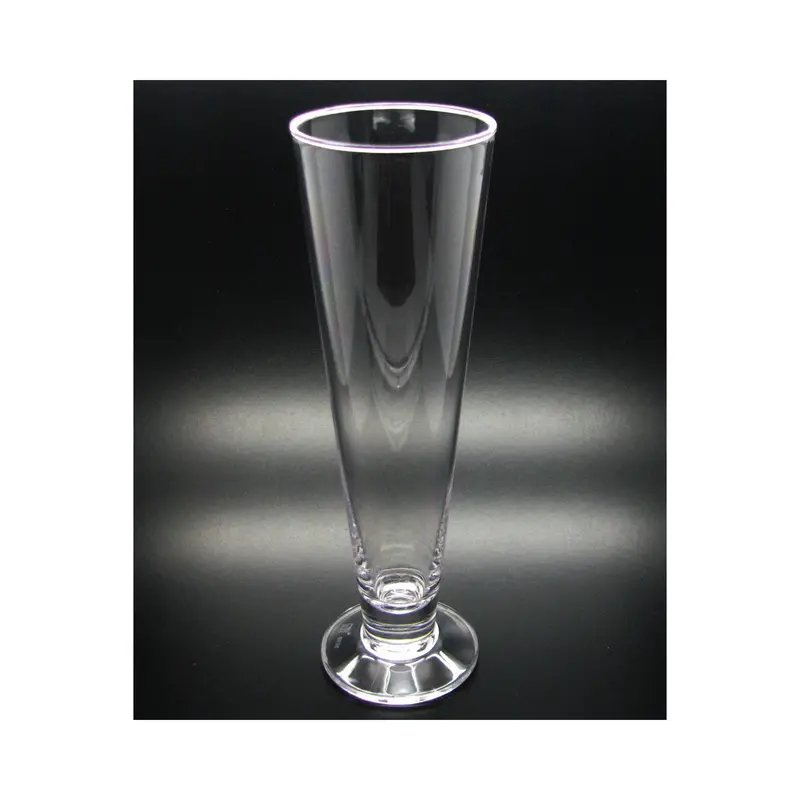 Set Of 6 Clear Polycarbonate Wine Or Pilsner Glasses 1