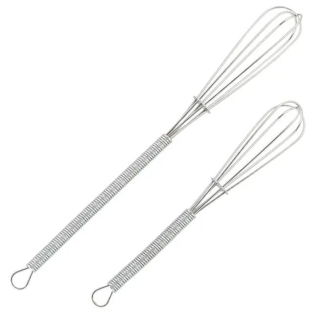 Set Of Two Mini Whisks For Baking And Sauce Making 1