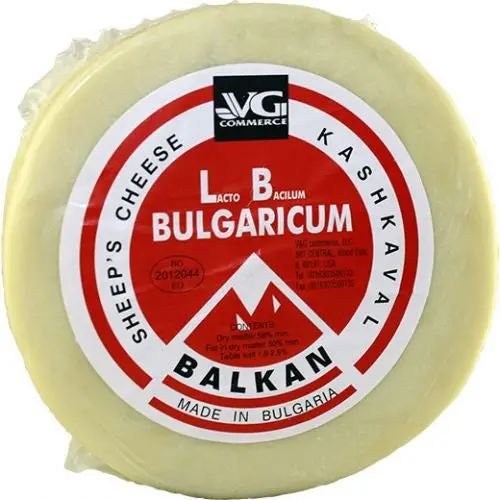 Sheep’S Milk Kashkaval Cheese (Vegetarian), ~0.8–1.1 Lb 1