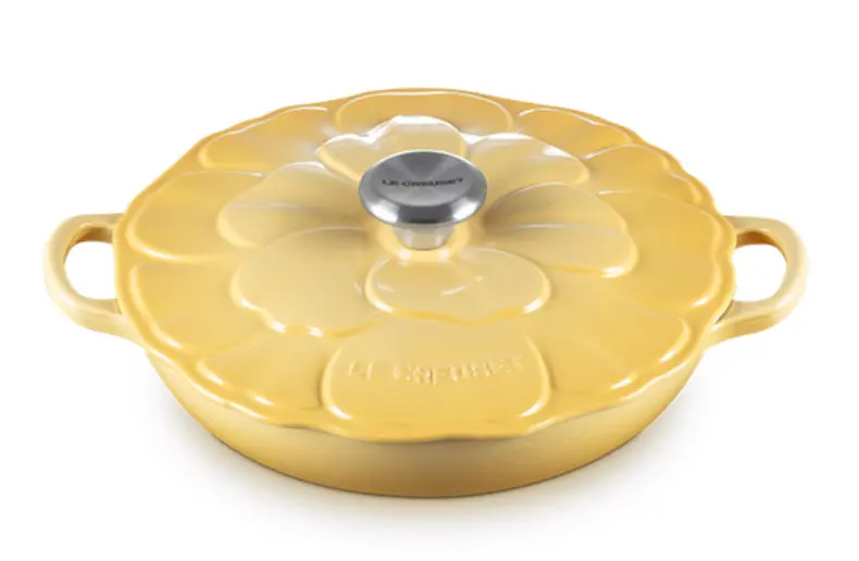 Signature Petal Braiser – Enameled Cast Iron Cookware 4