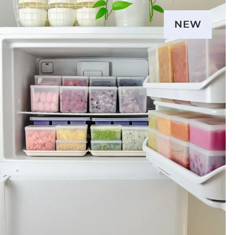 Silicone Freezer Tray Set – Small, Medium, Large Cubes 1