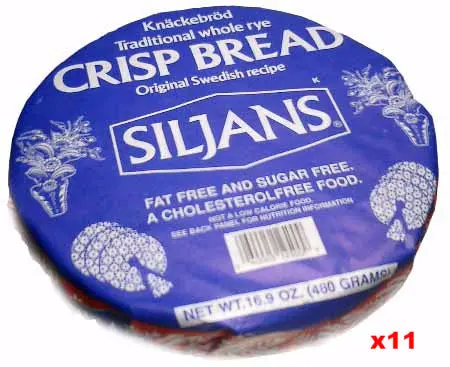 Siljans Crispbread Case – 11 X 14 Oz Boxes 1