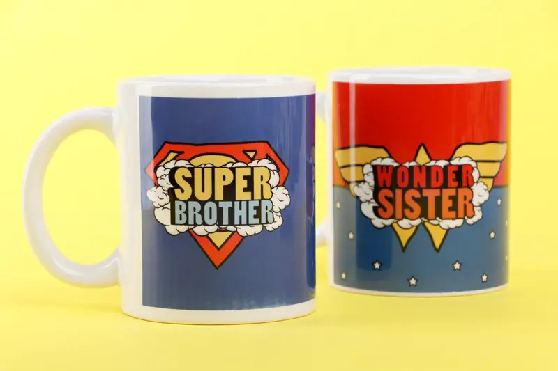 Sister & Brother Matching Mugs 1