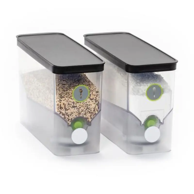 Small Smartcanister Set – Stackable, Airtight Food Storage Containers 1