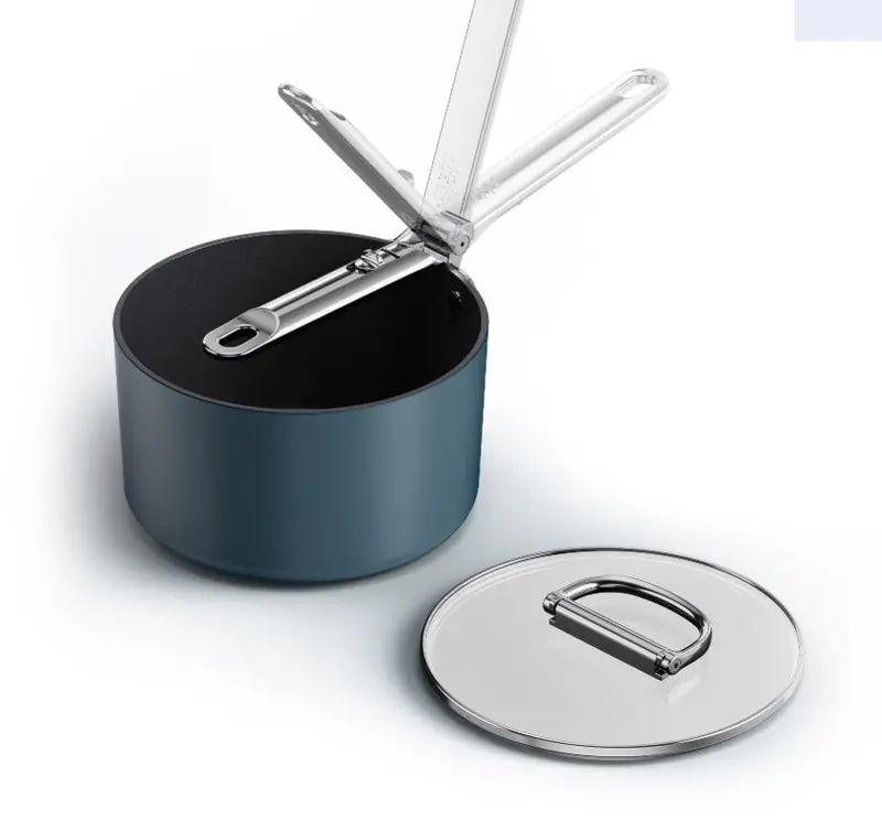 Space Saucepan With Lid – Durable Aluminum Base And Even-Heat Technology 1