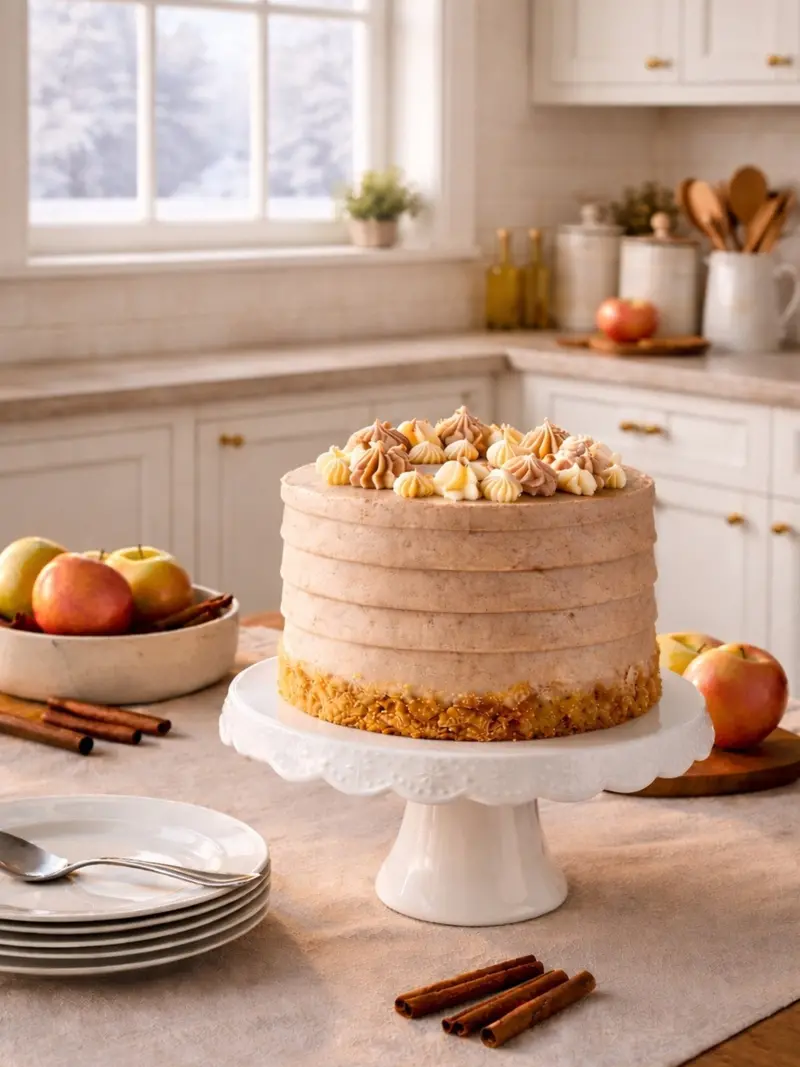 Spiced Apple And Cinnamon Layer Cake 1