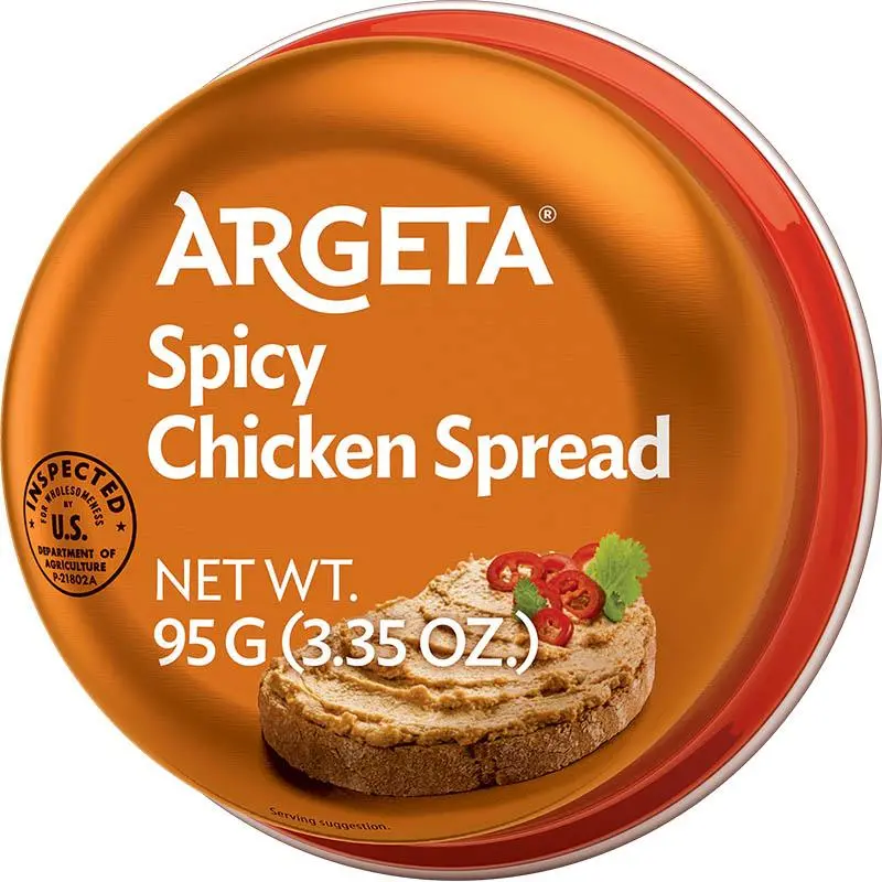 Spicy Chicken Liver Pâté (Argeta) – 95G 1
