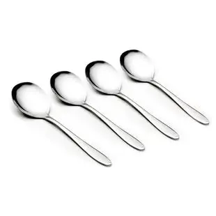 Splendide Casual Soup Spoon – Ergonomic Stainless Flatware 1