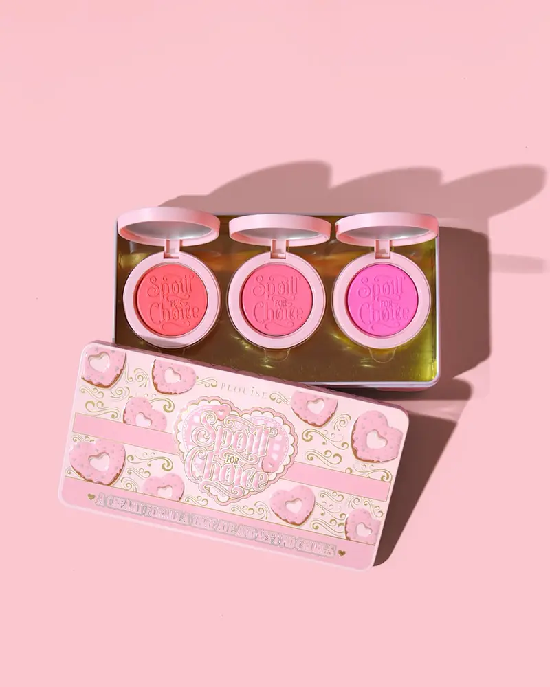 Spoilt For Choice Cream Blush Tin – Soft-Focus Rosy Finish 1