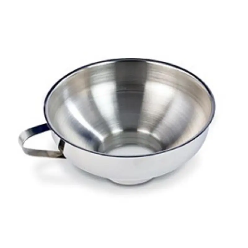 Stainless Steel Canning Funnel With Wide Mouth Design 1