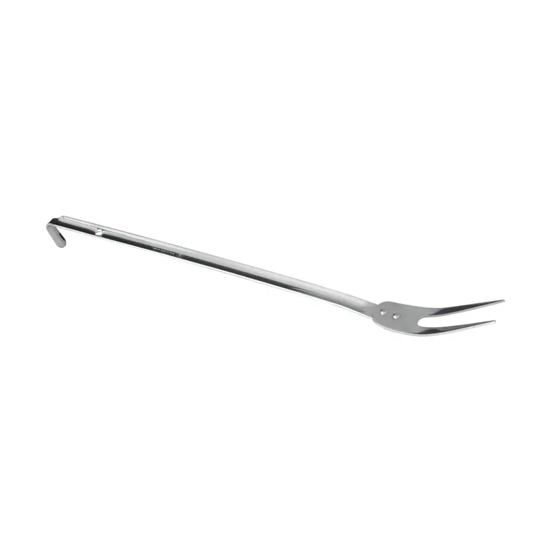 Stainless Steel Cook’S Fork – Dual-Tine Utility Fork For Flipping & Serving 1