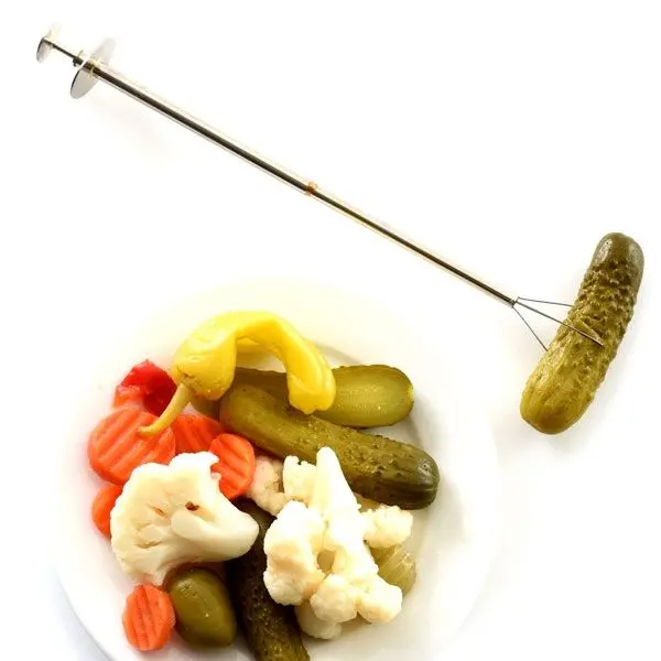 Stainless Steel Pickle Tongs – Heavy-Duty Gripping Tool 1